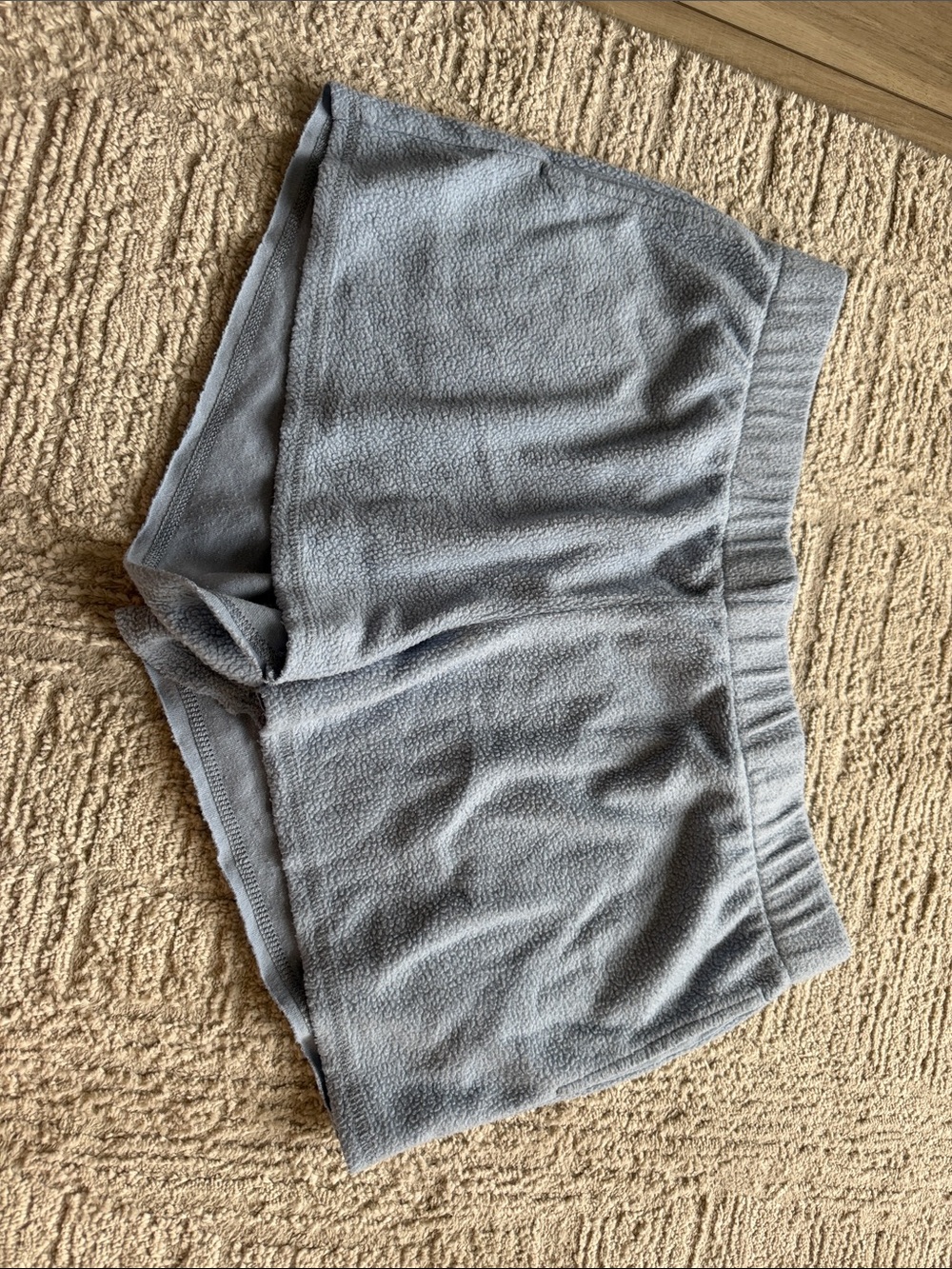 Cozy Women's blue Fleece Shorts